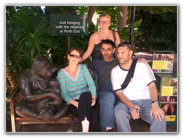 DJ SJ Stuart & Karen at Perth Zoo Feb 16th 2007 2